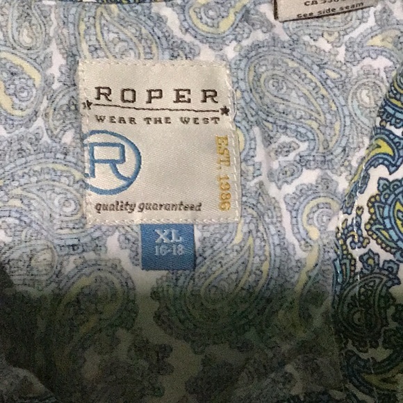 BOYS SNAP DOWN LONG SLEEVE WESTERN SHIRT - Picture 2 of 6